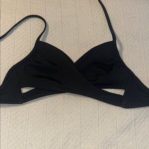 Black Triangle Bikini Top